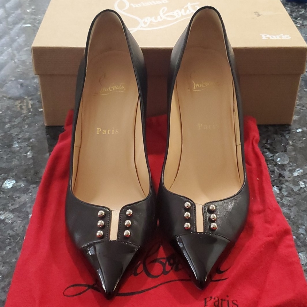 Christian Louboutin Black Predu Patnappapu Pumps